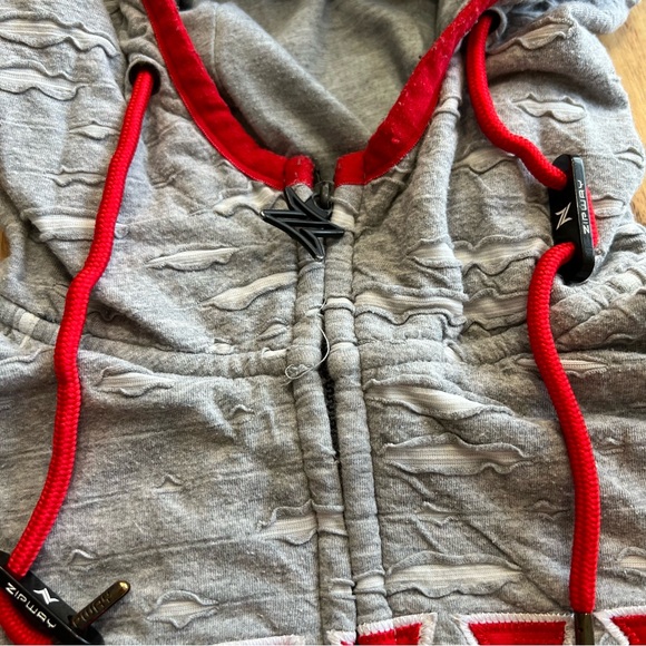 Zipway Portland Trail Blazers Tear-Away Hoodie Men’s L NBA Licensed - Picture 3 of 10